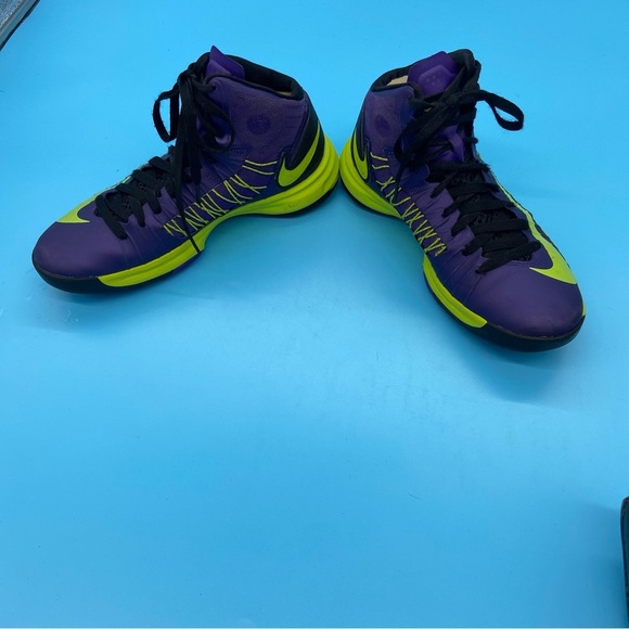 Nike Lunar Hyperdunk Court Purple RARE Size 7.5 - Picture 4 of 7